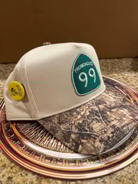 Image 2 of 99 Cream/Camo snap Back 