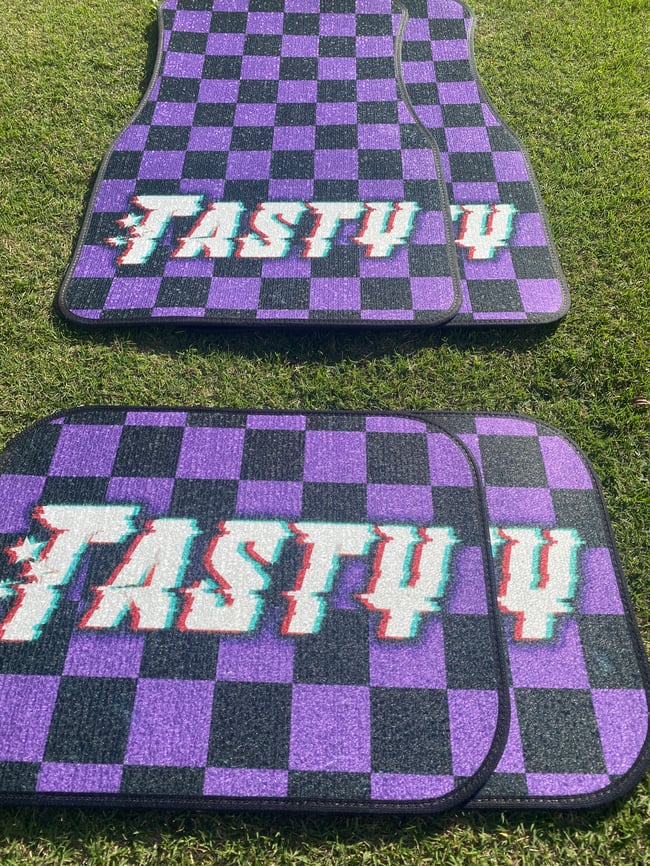 Floor Mats Purple