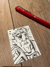 Cable- X-Men Sketch Card