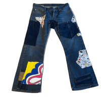 Image of LEVIS 501 Preloved Blue Denim Jeans