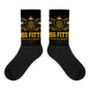 BOSSFITTED Black and Yellow Socks