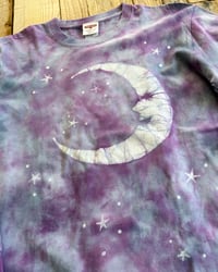 Image 5 of [ Ready to Ship ] Crescent moon tie-dye Batik T