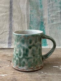 Image 1 of Tall green mug