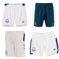 Everton Foootball Shorts Twin Pack