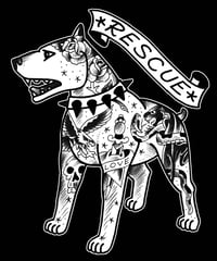 Image 1 of DONATION GIFT TATTOO RESCUE SHIRT