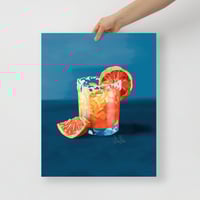 Image 1 of Tangerine Margarita Print
