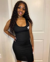 Girls black sundress