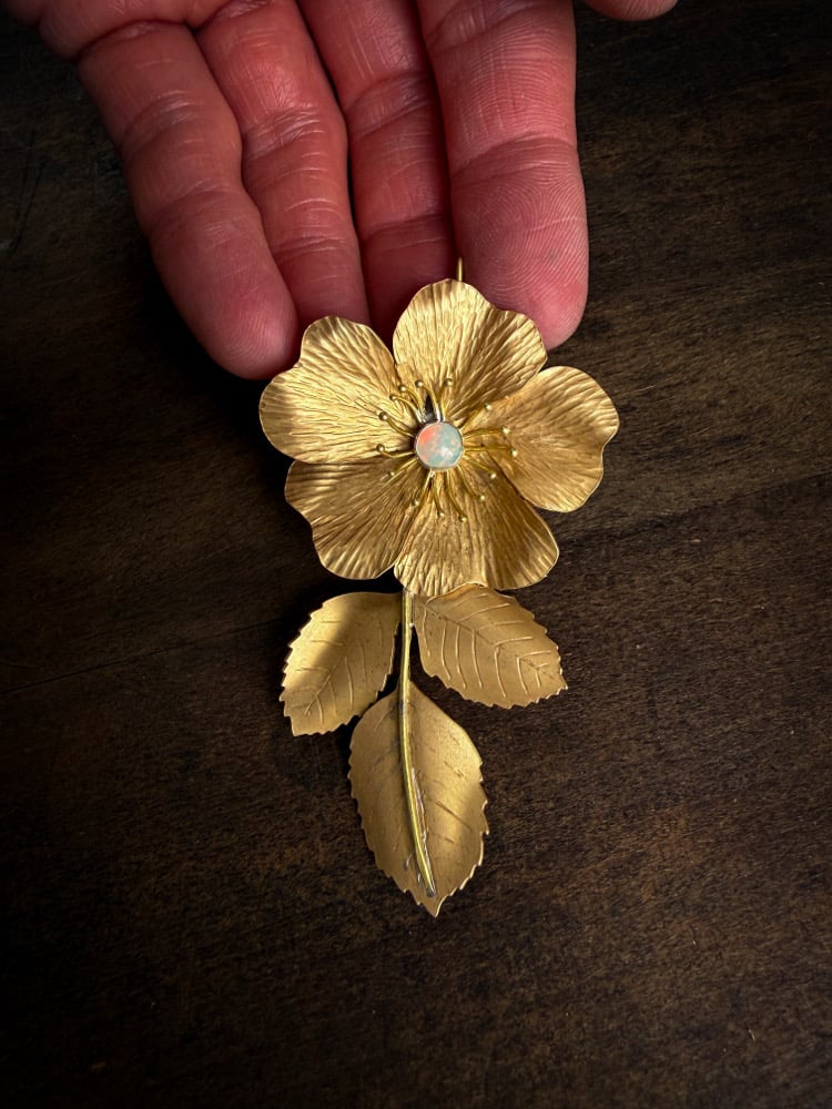 Image of Dog Rose Pendant