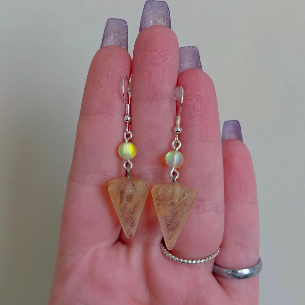 Image of citrine earrings