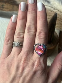 Image 2 of Desert Bloom Heart Ring