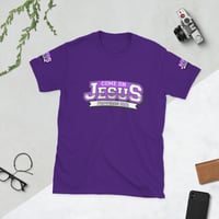 Image 1 of Short-Sleeve Unisex T-Shirt - Purple Pr - Ns