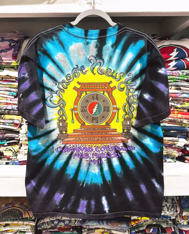 Grateful Dead 1991 Chinese New Year T-Shirt - Size XL