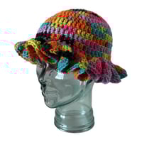Image 3 of Urban Crochet Ruffle Hat