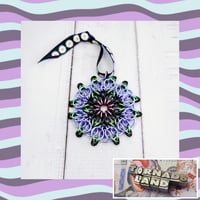 Image 1 of Dark Floral Mandala Ornament