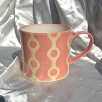 Image 3 of XL Pink Link Mug