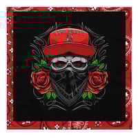 Image 2 of Rowdy Rag's banger print bandana (