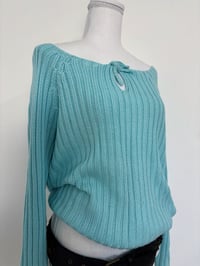 Image 2 of 00s Baby Blue Sweater // L
