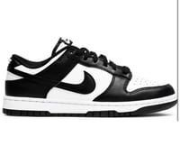 Image 2 of Dunk Low Black and White 