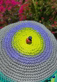 Image 3 of Connected Crochet Cosmic Cap