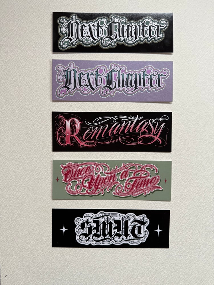 Image of Bookmarks bundle - 3 bookmarks for £5