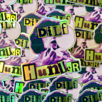 Image 1 of DILF Hunter Holographic Sticker