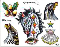 ORIGINAL FLASH SHEET #3 CK.25 (shipping Dec 12th)