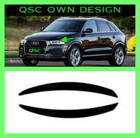 X2 Audi Q3 Eyebrow Stickers 