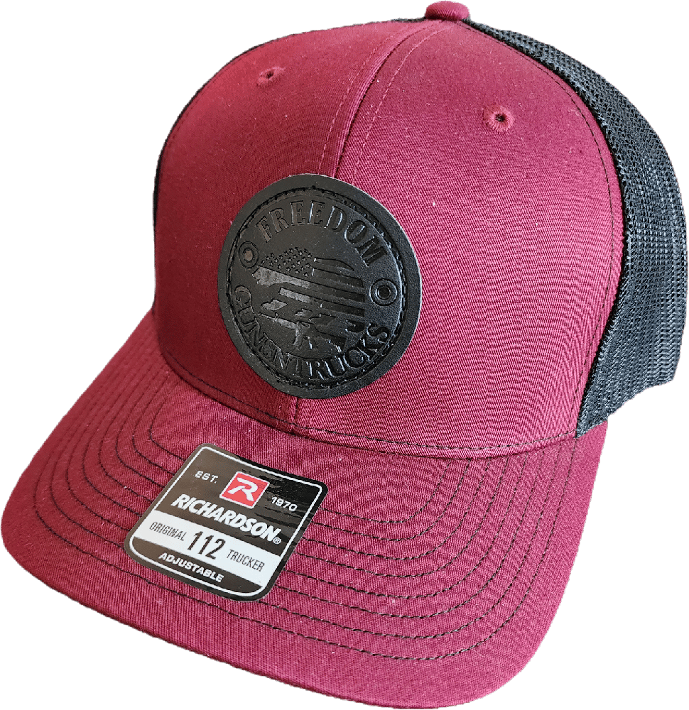 Trucker/Leather Patch Snapback 