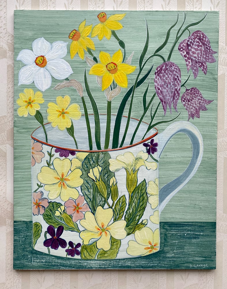 Image of Floral cup