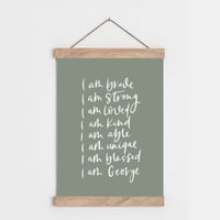 Image 2 of 'I Am' Statement Print