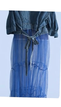 Image 10 of 4XL X-Plus Wear Denim Top w/ Sheer net Bottom #118*15