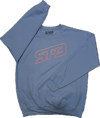 Pink On Carolina Blue Hoodie/Crewneck