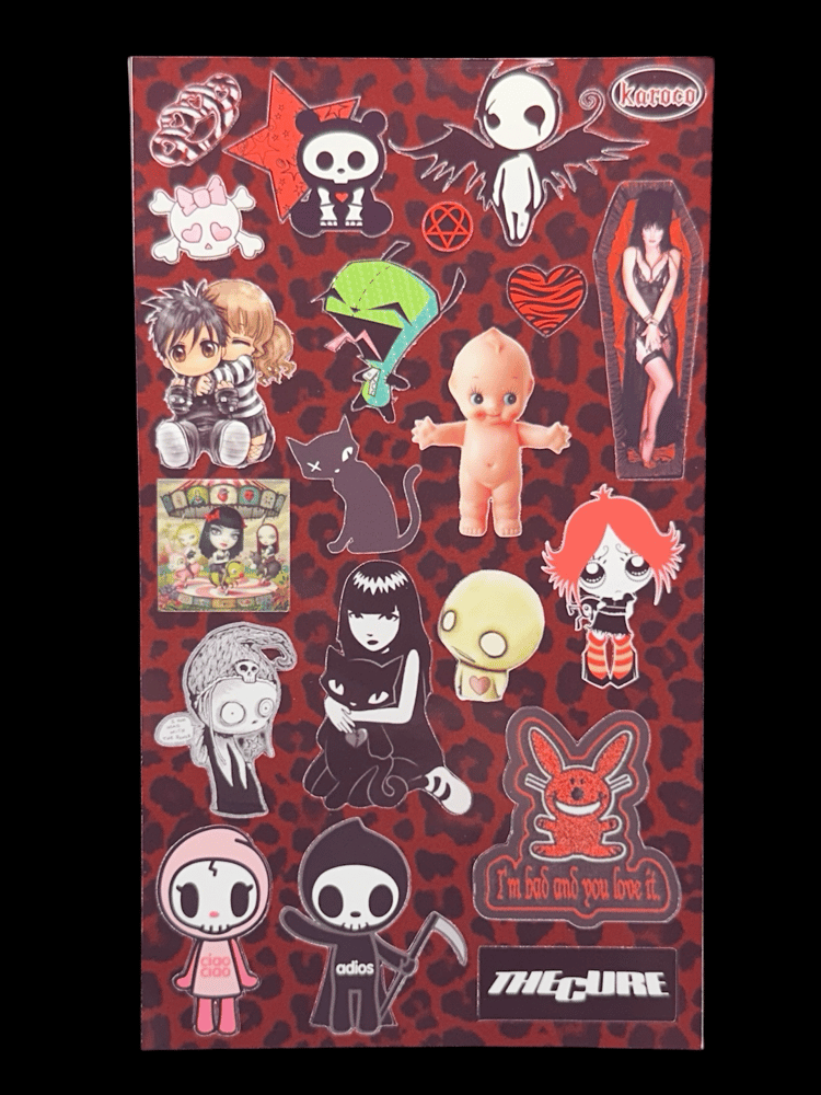 karoco — emo sticker sheet