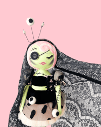 Image 1 of RESERVED FOR AMBER MEDIUM SPOOKY DOLL SENORITA