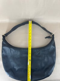 Image 10 of MADEWELL Elegant Piazza Black Leather Hobo Bag