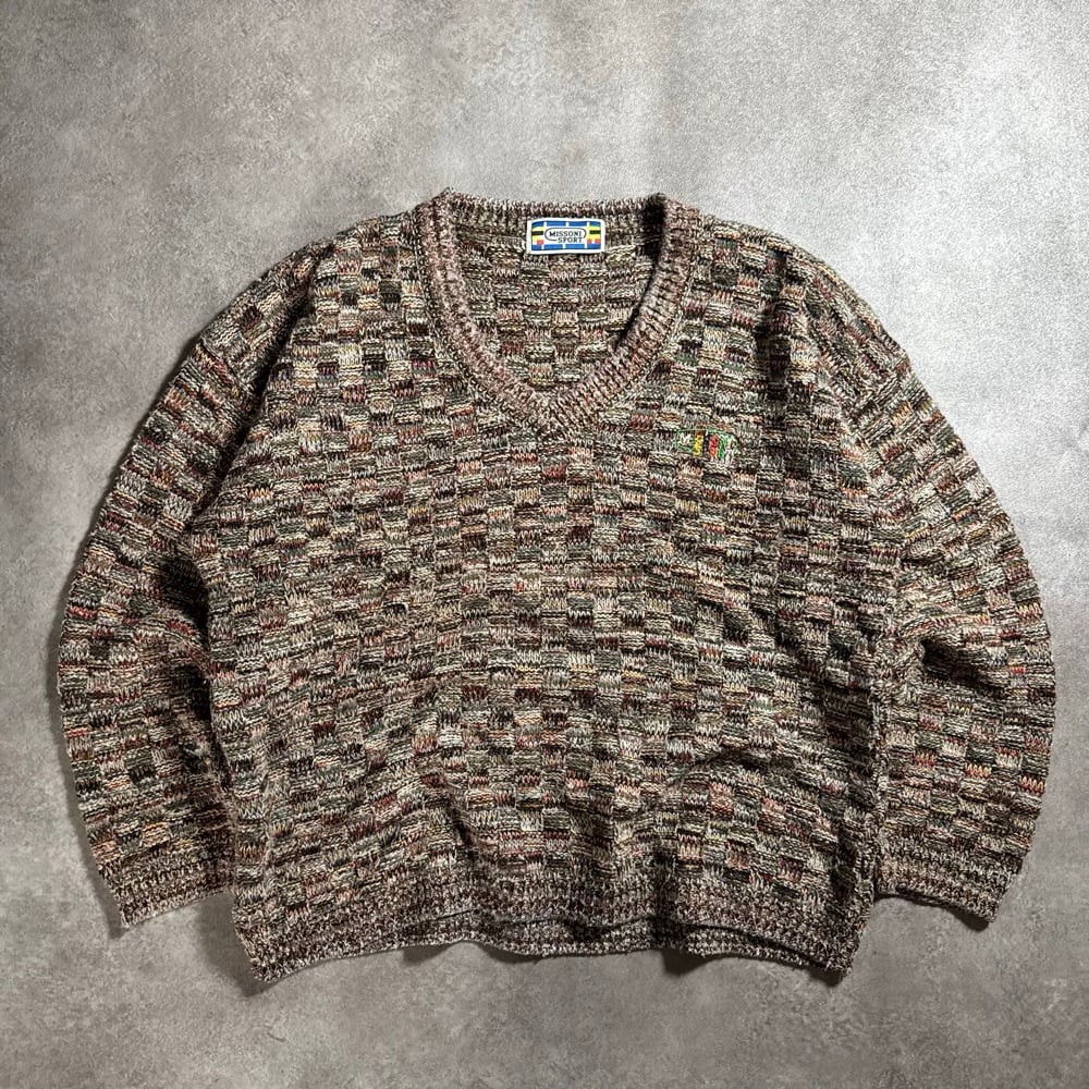 Image of 1990s Missoni Sport Wool Sweatshirt, Size Large