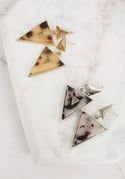 Crave Statement Triangle Earrings