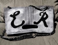 Image 1 of Denim Shoulder Bag 