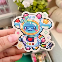 Image 3 of Baby Robot Cow Sticker