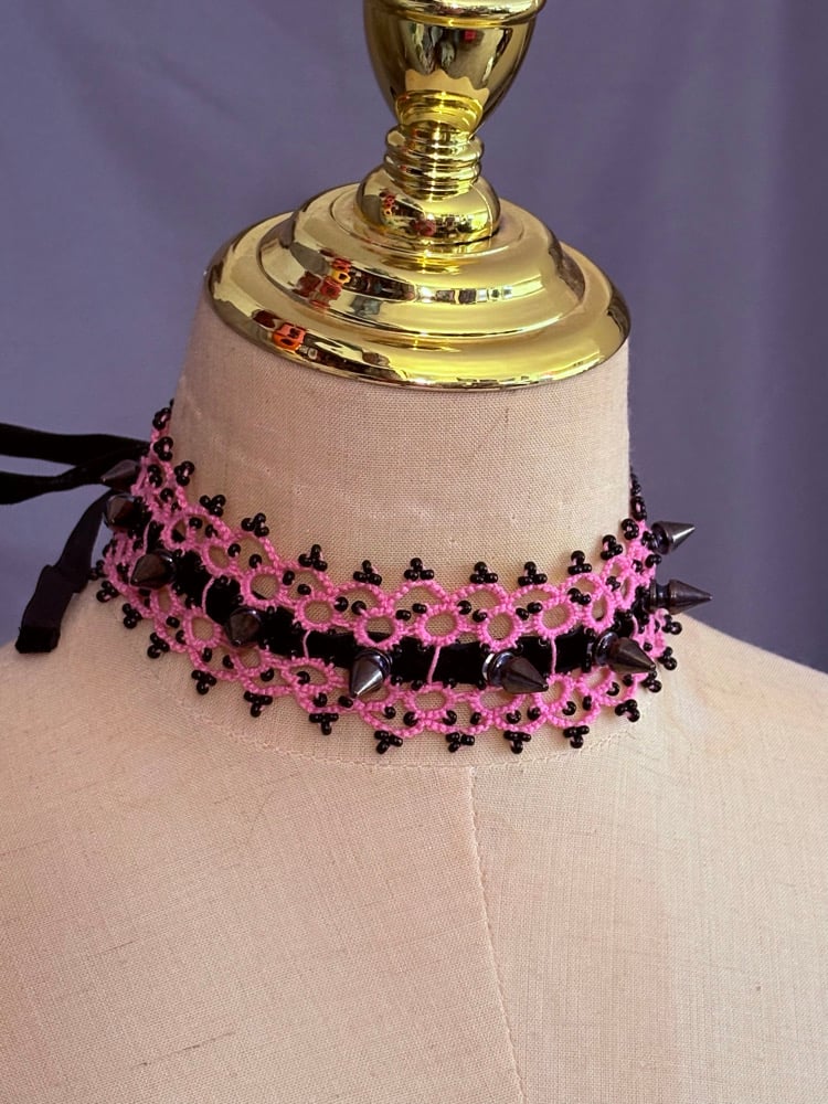 Image of Pretty in Punk Choker Necklace