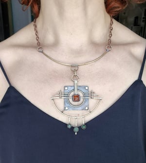 Geometric necklace-2