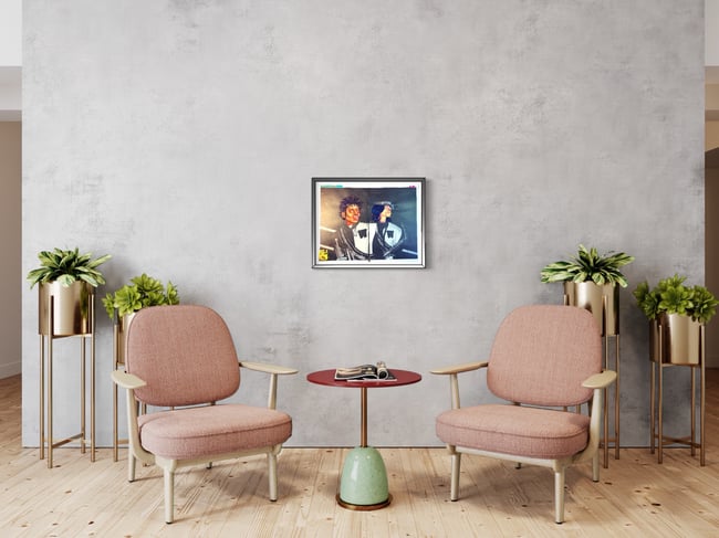 Two Michaels-Original Painting