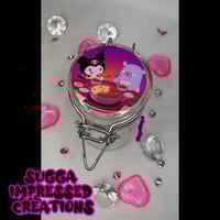 Image 1 of Spicy Kuromi Mini Glass Stash