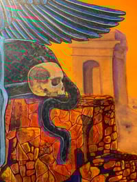 Image 4 of The Sentinel Original Watercolor 