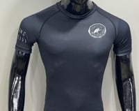 Image 2 of Love Jiu Jitsu Hate guard jumping rashguard 