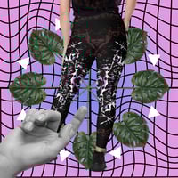 Image 4 of “Somewhere In The Lost World “ MyArt Leggings with Pockets