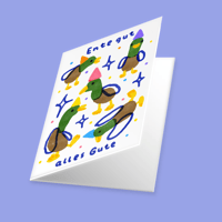 Image 3 of Ente gut alles Gute Grußkarten