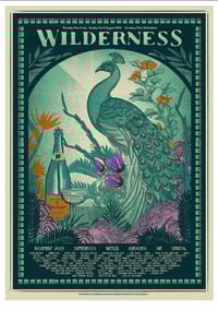 Image 1 of Wilderness Festival 2025 - the hedonist silk screen print