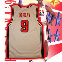 Image 2 of 💎ViNTaGe💎 NIKE ✔️ Michael Jordan USA 🇺🇸 Dream Team Jersey 9 MCMXCI 🏀