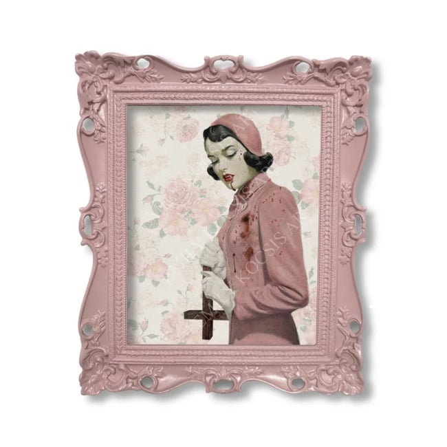 Retro Art Print // ‘Sunday Massacre’